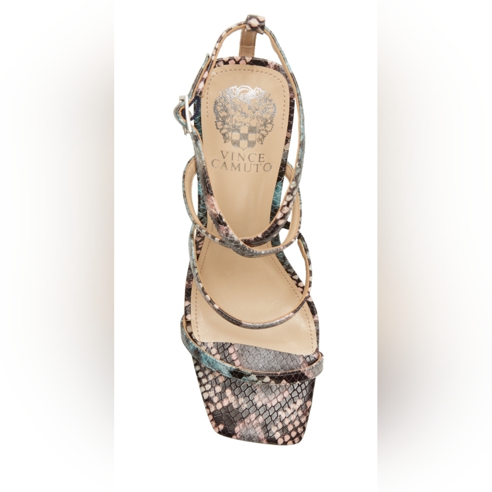 Vince Camuto Maivra Square-Toe Sandal Size 8
